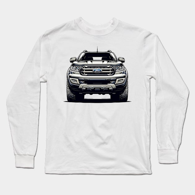 Ford Everest Long Sleeve T-Shirt by Vehicles-Art